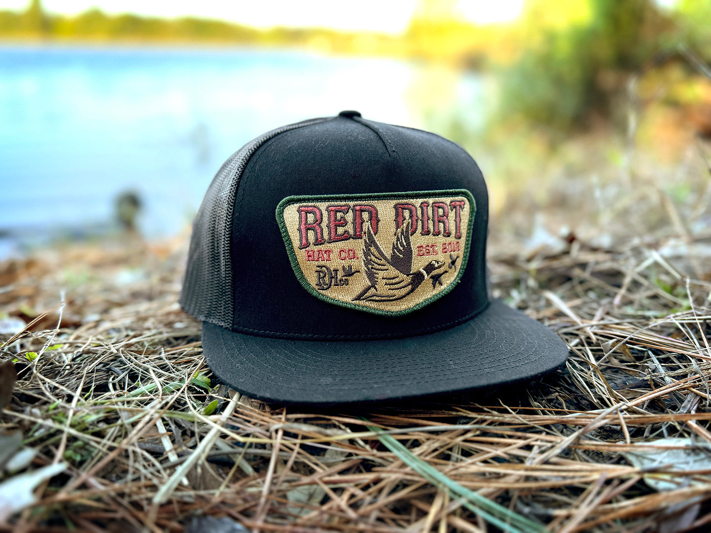 Red Dirt Fly South Black Hat