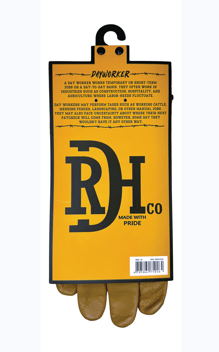 Red Dirt Dayworker Leather Gloves