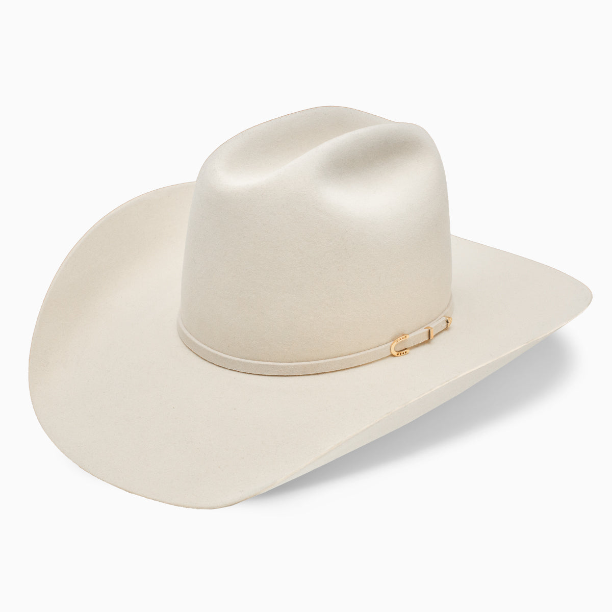 Resistol 30X Alpine Cowboy Hat Pearl pearl 30X felt cowboy hat with Resistol RB profile western clothing Utah SKU RFALPNRB4221