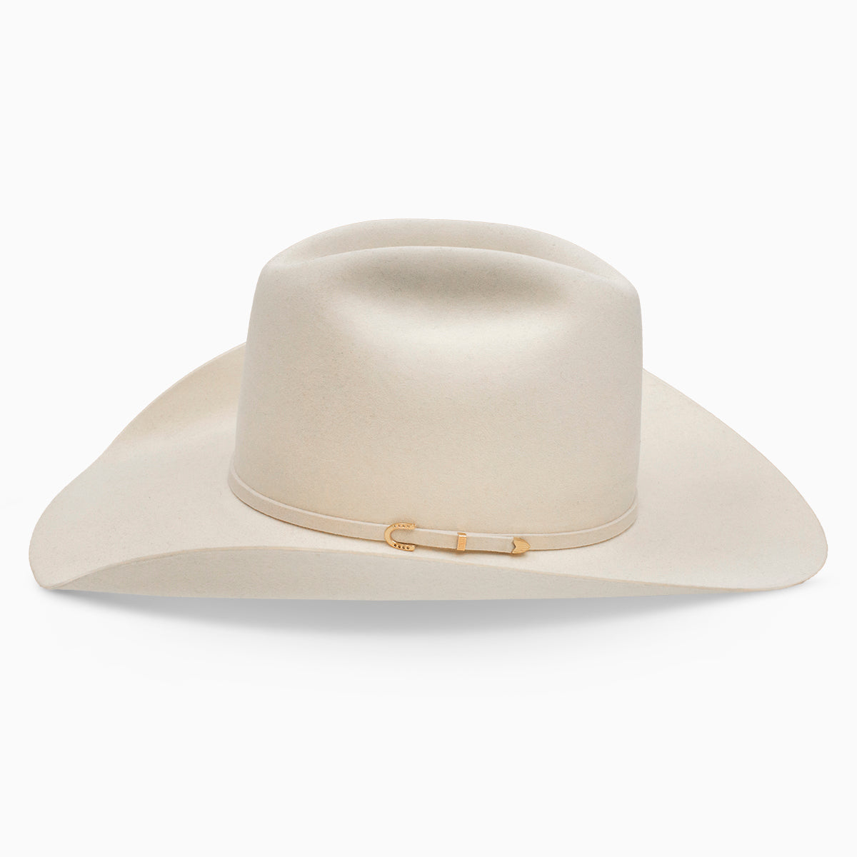 Resistol 30X Alpine Cowboy Hat Pearl four and a quarter inch brim with a refined western silhouette