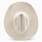 Resistol 30X Alpine Cowboy Hat Pearl chocolate cowhide leather sweatband with matching liner