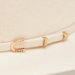 Resistol 30X Alpine Cowboy Hat Pearl light pearl felt color for year round wear in Park City