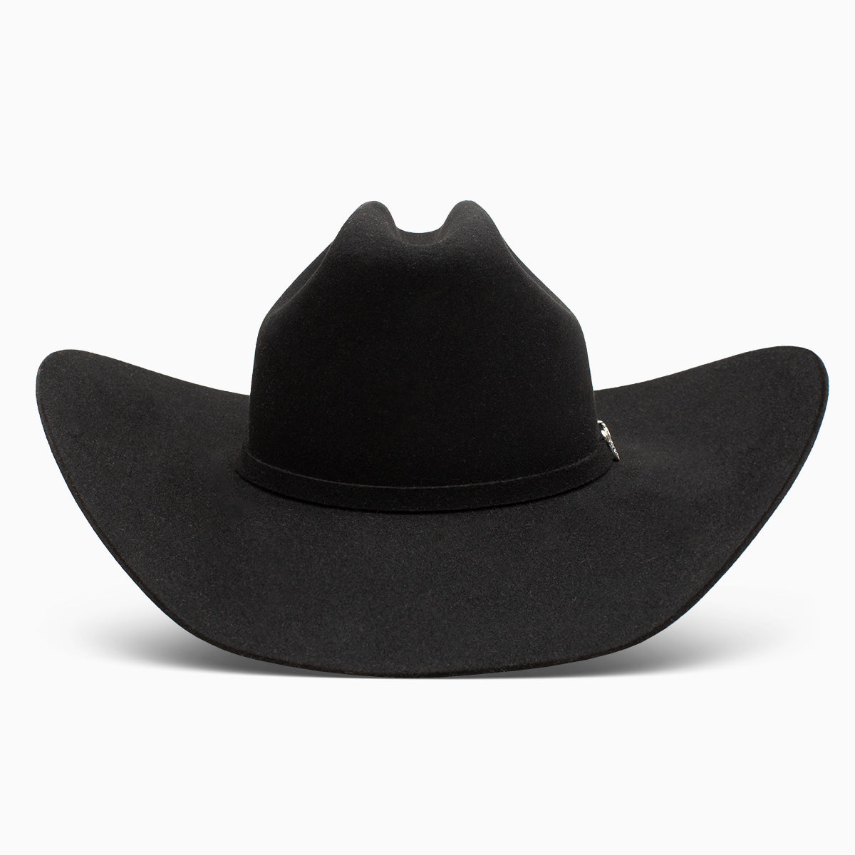 Resistol 6X USTRC Cowboy Hat Black US Team Roping Championships pendant on the hatband
