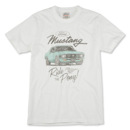 American Needle vintage fade brass tacks Tshirt Ford Mustang RJ2102A free shipping Boltranchstore.com