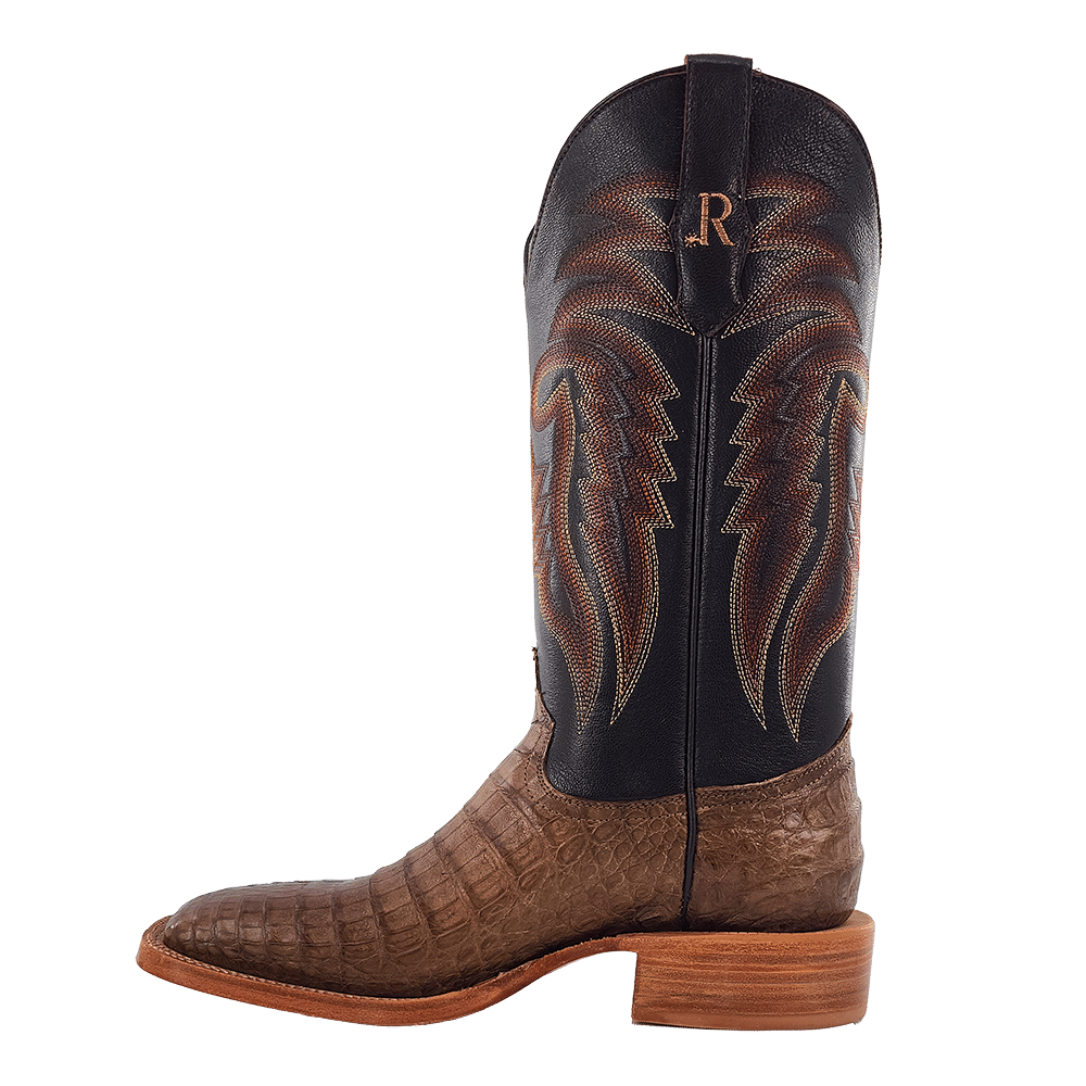 R Watson Mens Coco Caiman Belly Boot