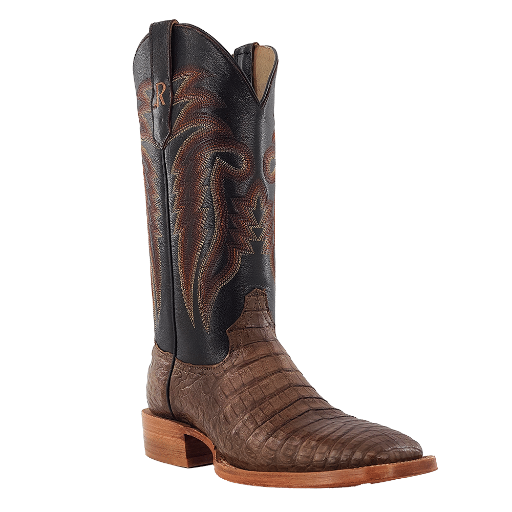 RW2004-2 R Watson Mens Coco Caiman Belly Boot at boltranchstore.com with free shipping mens western boot in stock get today 