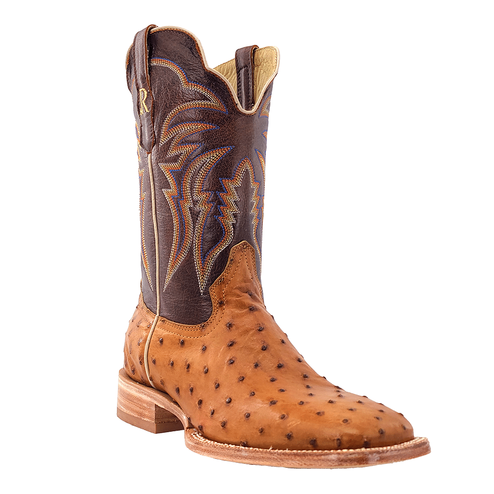 R Watson Mens Ant Bruciato FQ Ostrich Boot