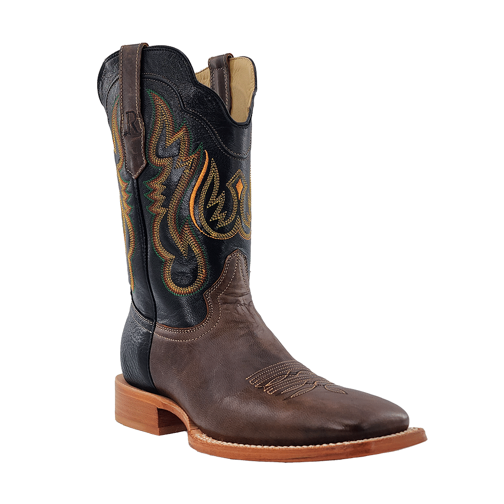 R Watson Mens Toscama Miel Goat Square Toe Boot