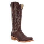 Brown cowboy boot with intricate stitching RWL8323-1 R Watson Womens Leather Triad Boot at boltranchstore.com in stock free shipping 