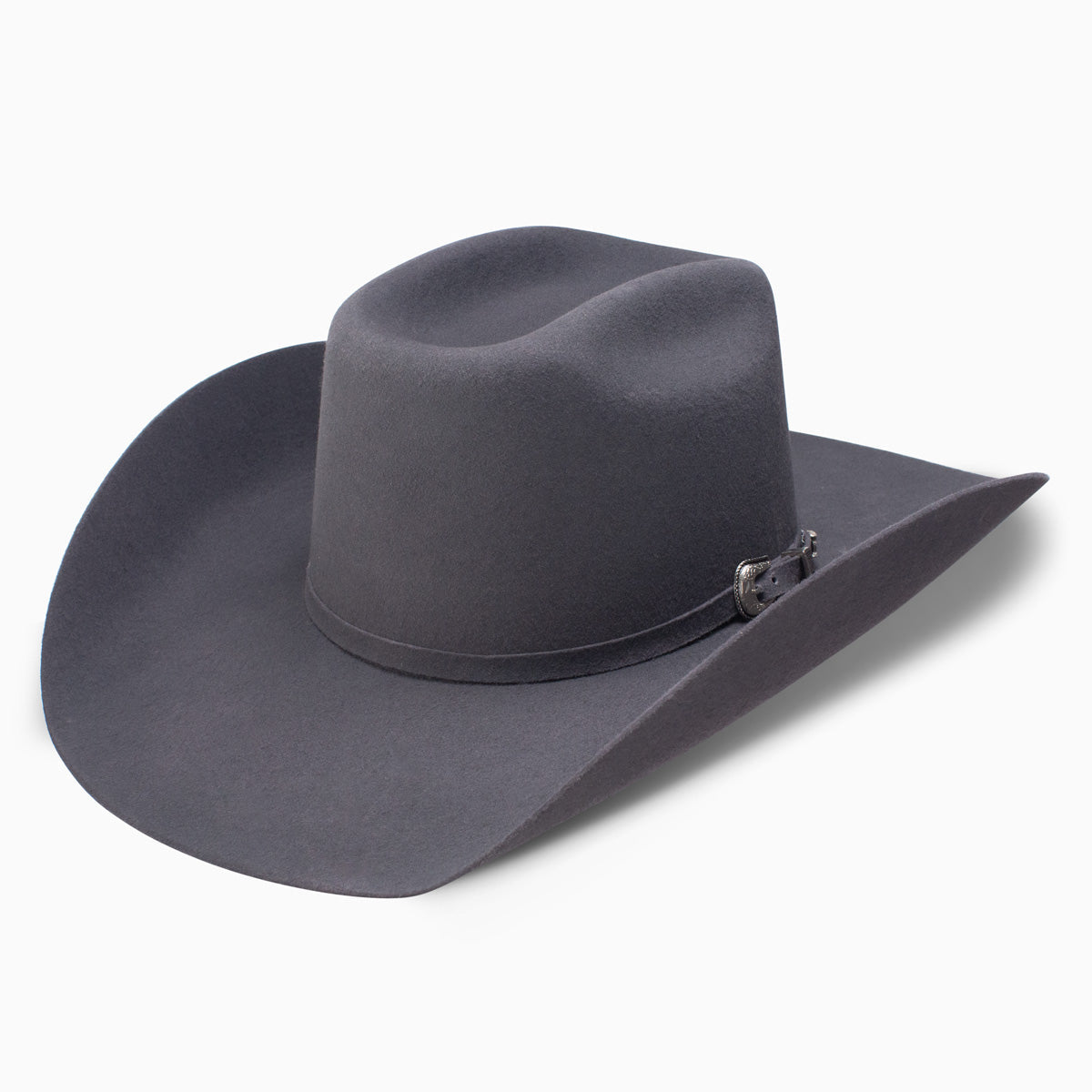Resistol Pennington Cody Johnson Youth Cowboy Hat Grey grey wool youth cowboy hat from the Cody Johnson Collection western clothing Utah SKU RWPNTNCJ4053AL