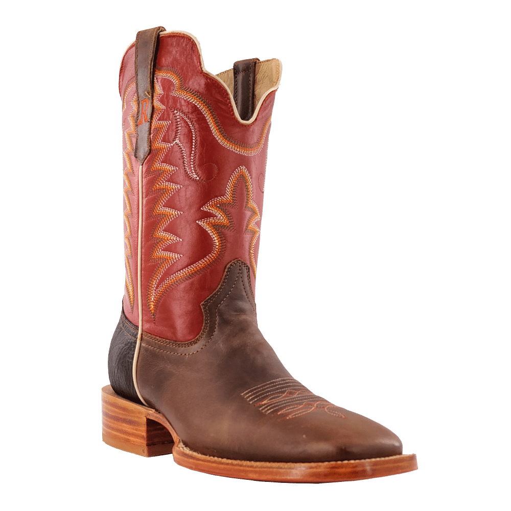 R Watson Mens Arizona Tan Indian Orange Boot