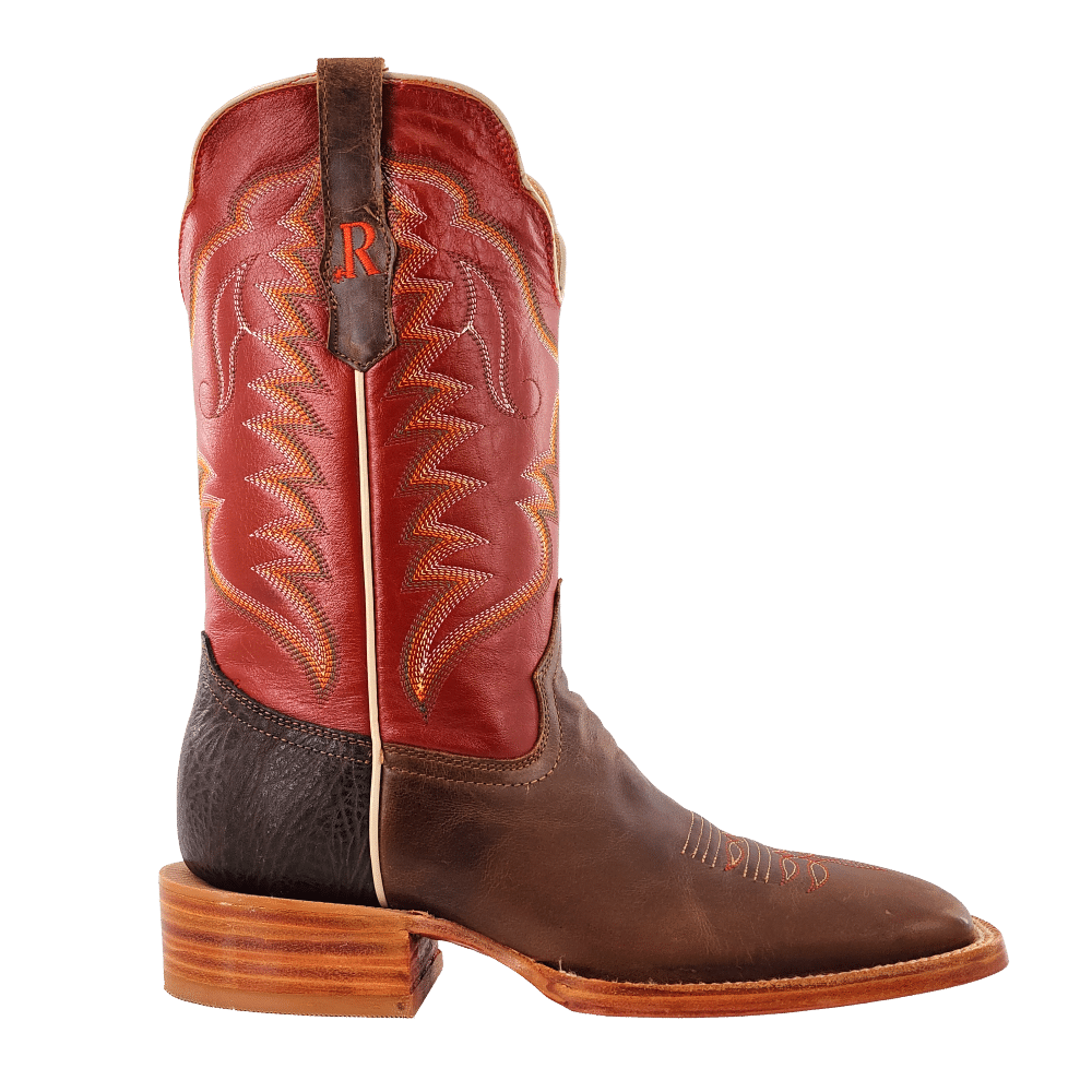 R Watson Mens Arizona Tan Indian Orange Boot