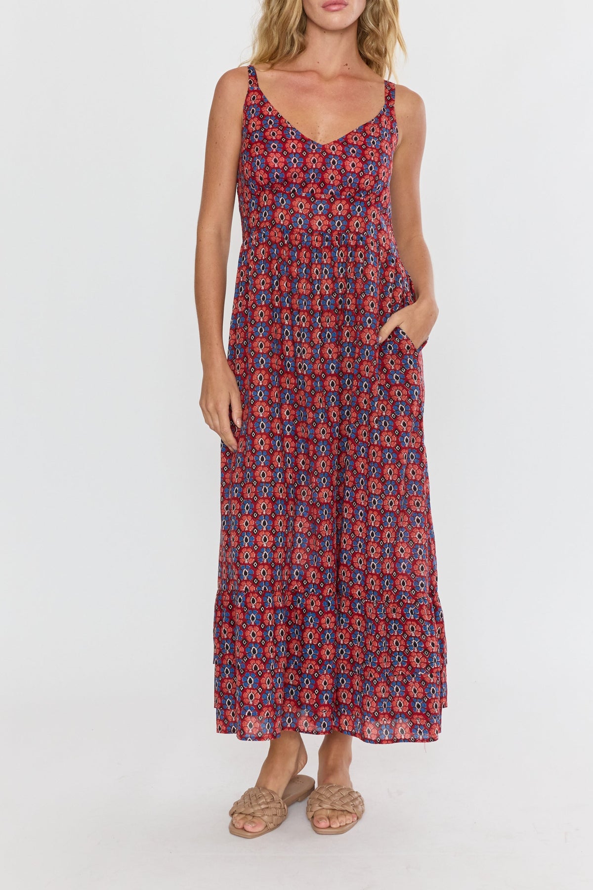 Jasleen Dress by Raga womens sleeveless floral summer dress at Boltranchstore.com free shipping