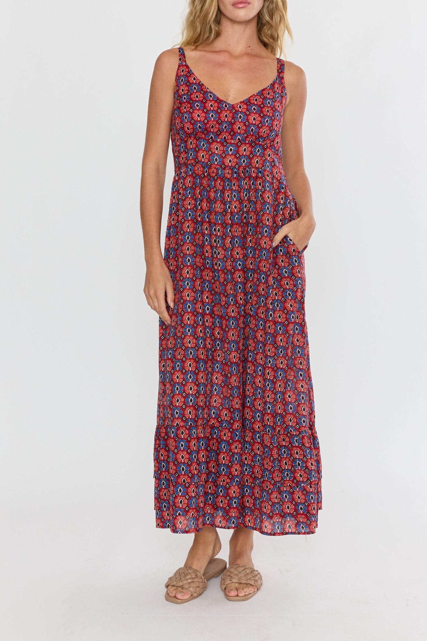 Jasleen Dress by Raga womens sleeveless floral summer dress at Boltranchstore.com free shipping