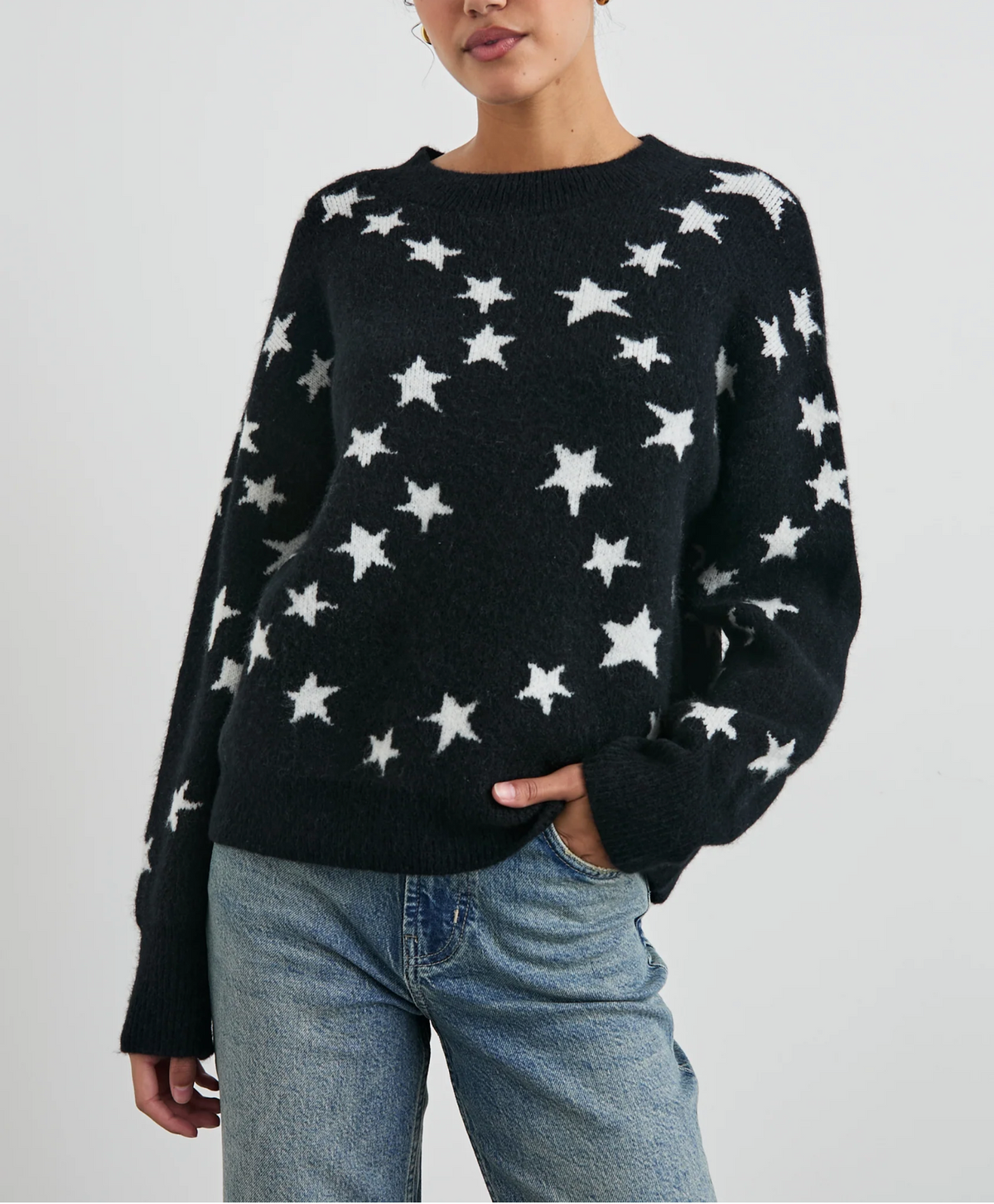 Rails Kama Star Chain Sweater womens tops at boltranchstore