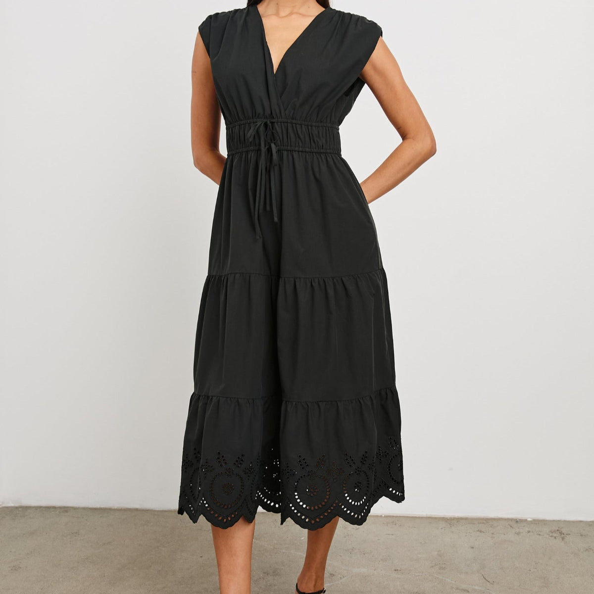 Rails Lucia Dress- Black Eyelet Sold at Bolt Ranch Store