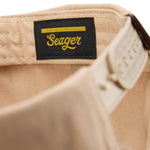 Seager Raised Right Trucker Snapback Brown Hey Good Lookin tag inside the band Park City