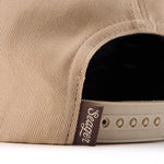 Seager Raised Right Trucker Snapback Brown adjustable snapback closure one size fits most rodeo