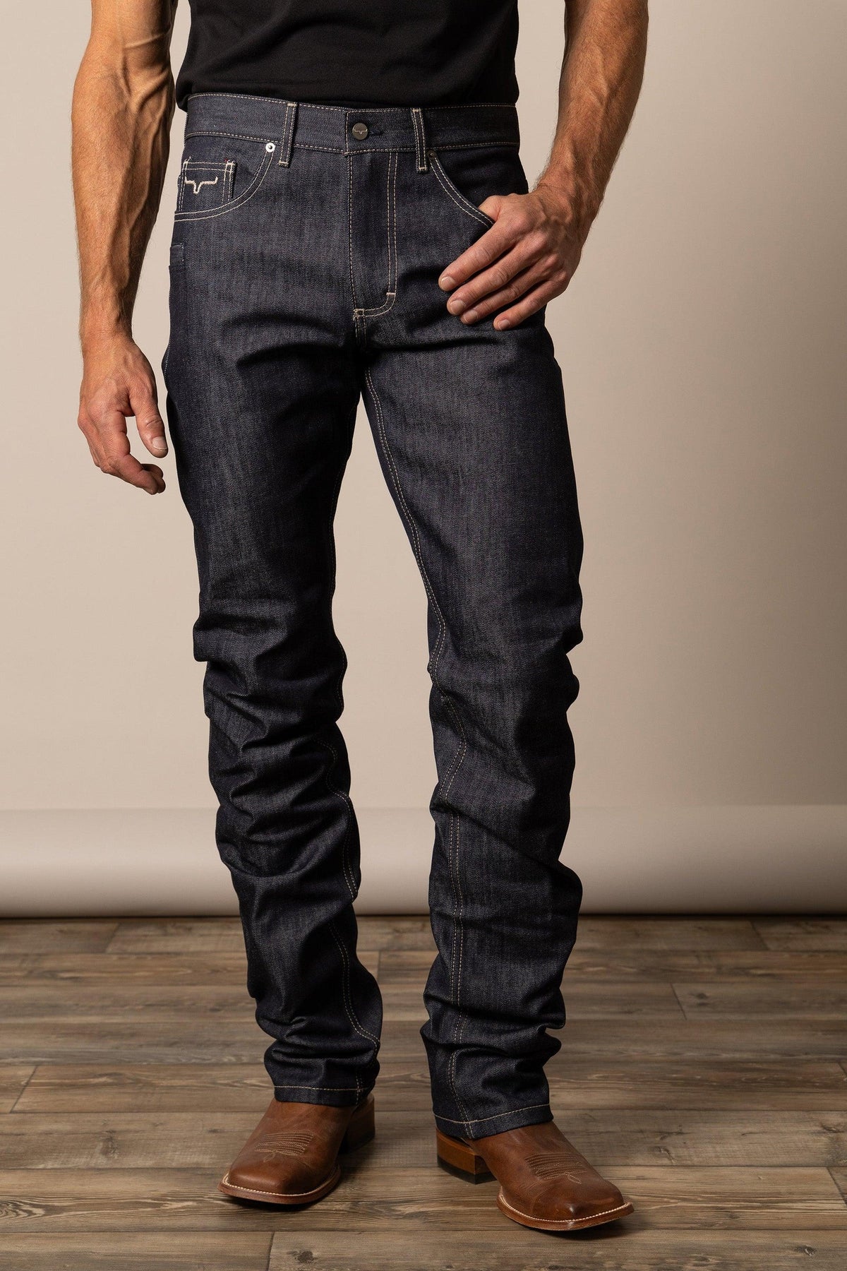 Kimes Ranch Raw James in Indigo