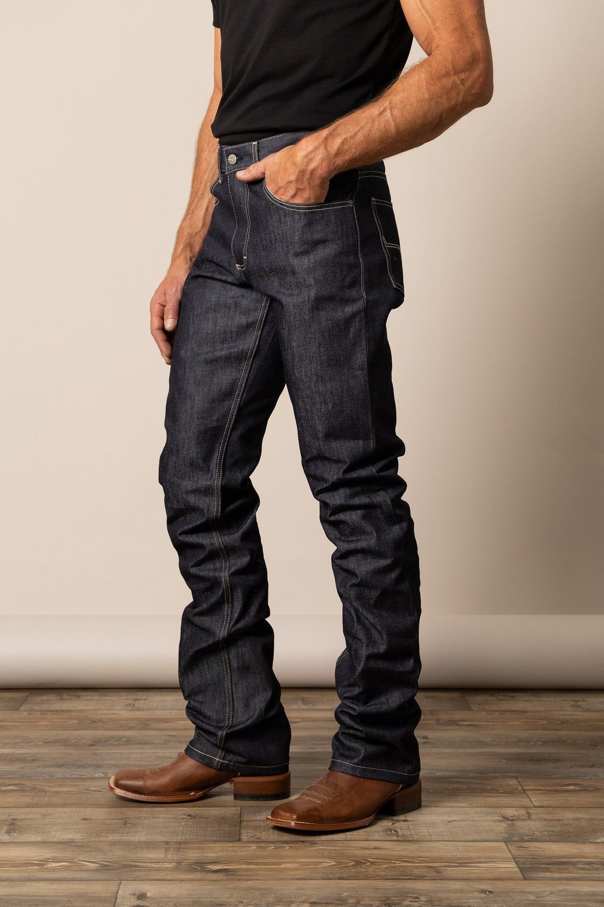 Kimes Ranch Raw James in Indigo