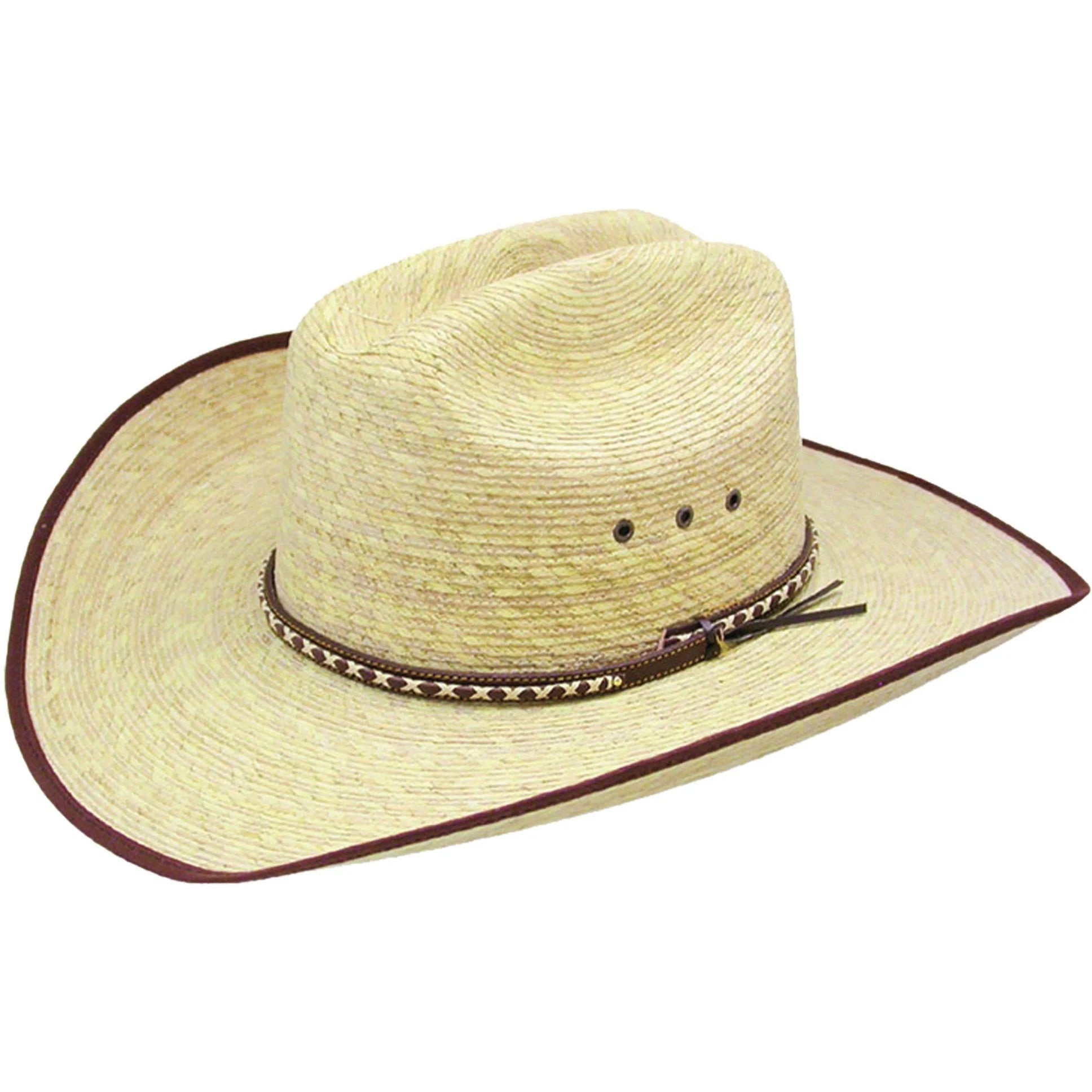 Resistol Brush Hog Jr Palm Hat kids youth straw hat summer one size unisex at boltranchstore.com