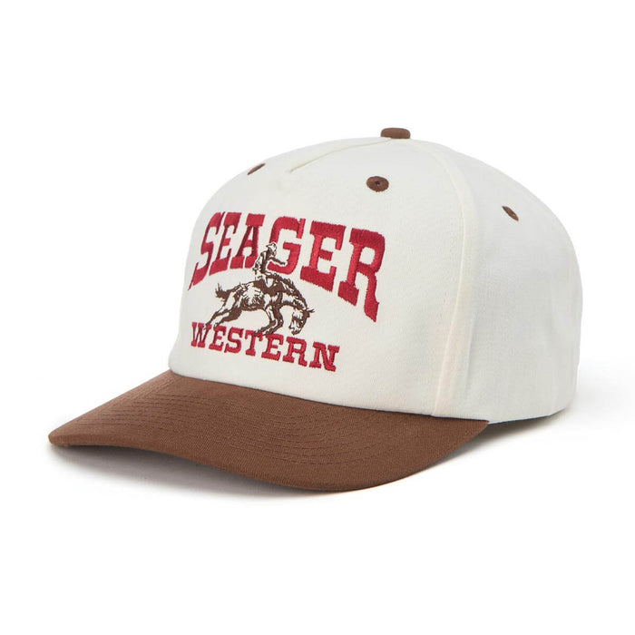Seager Rodeo Snapback Cream/Brown Free shipping at boltranchstore.com