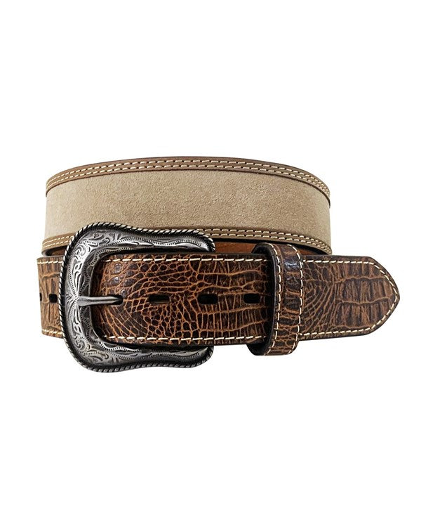 Roper Leather Croc Belt shop at boltranchstore.com western accessories neutral belt mens womens unisex western fashion 8665500
