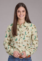 Roper Womens Ropers Print Shirt order today at boltranchstore.com