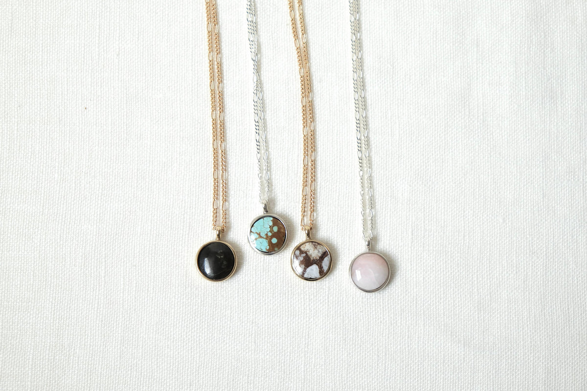 Round Token Necklace 