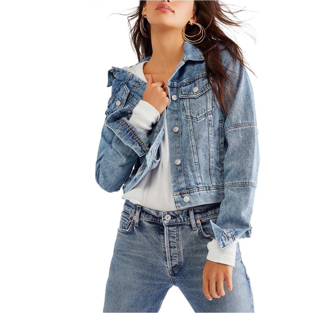 Rumors Denim Jacket Light Indigo Buy at boltranchstore.com western boutique free shipping