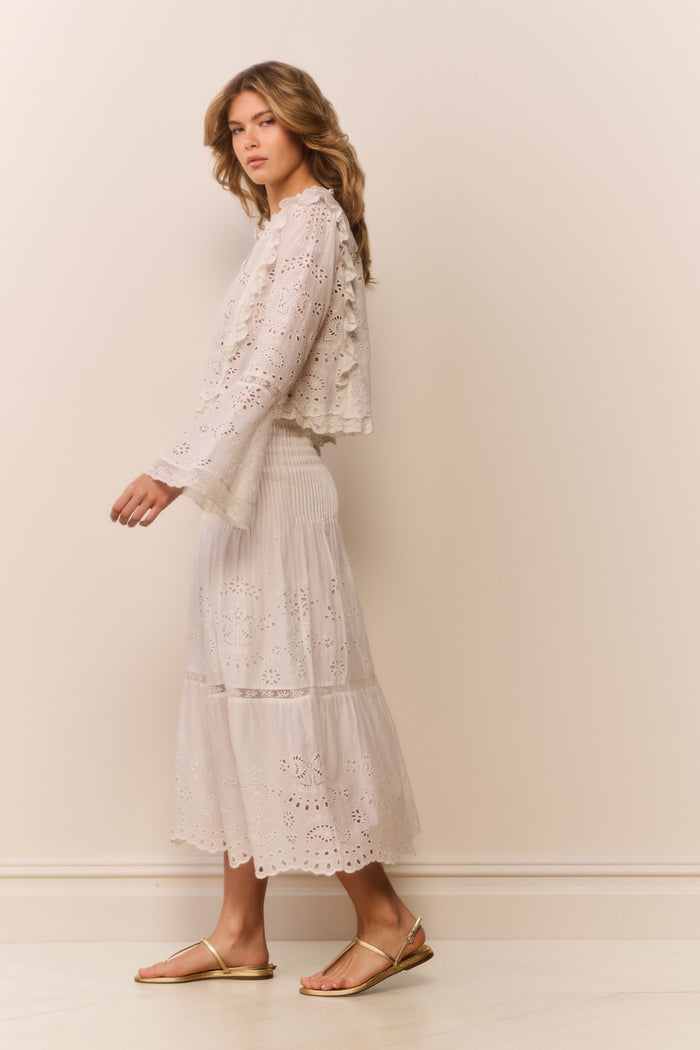 LoveShackFancy Mallow Skirt