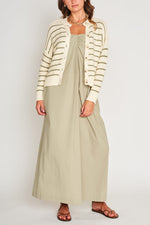 Amara Cardigan Pistachio and cream womens spring sweater available now free shipping at Bolt Ranch Store