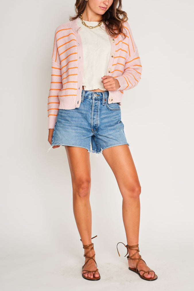 Amara Pink Cardigal Poppy blush pink spring cardigan DRA free shipping buy now at Bolt Ranch Store