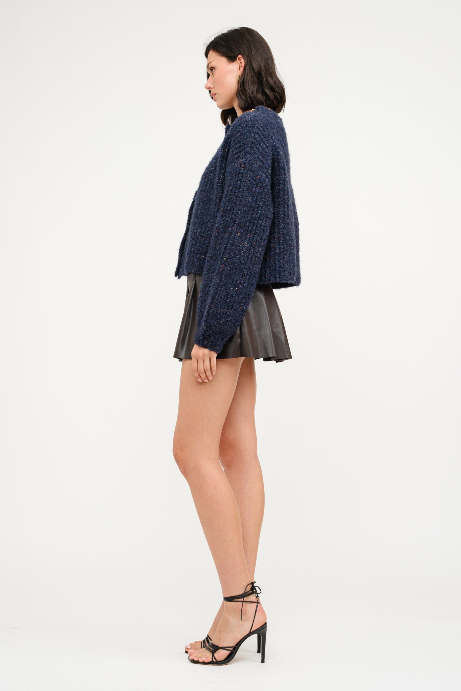 Rachel Navy Cardigan
