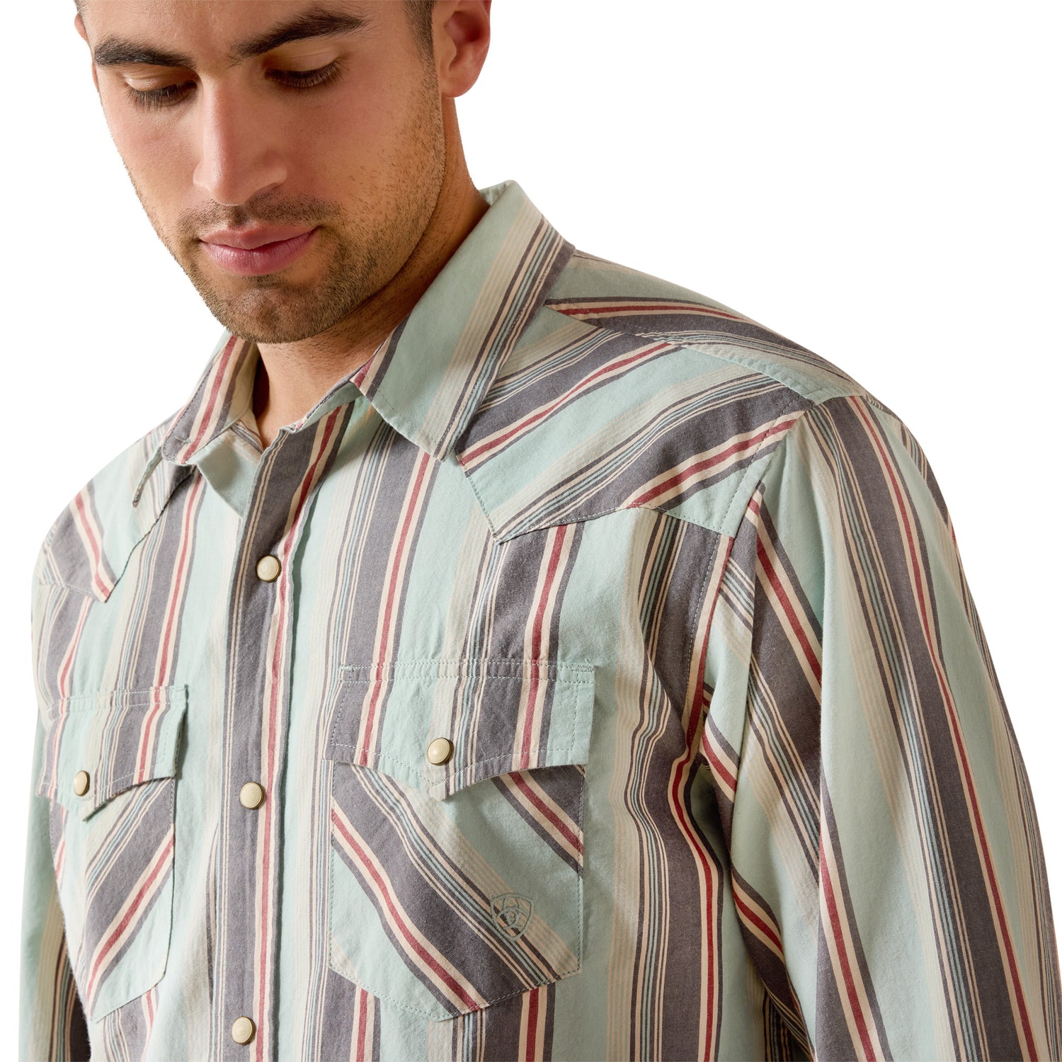 Ariat Mens Retro Hesperus Fitted Snap Shirt