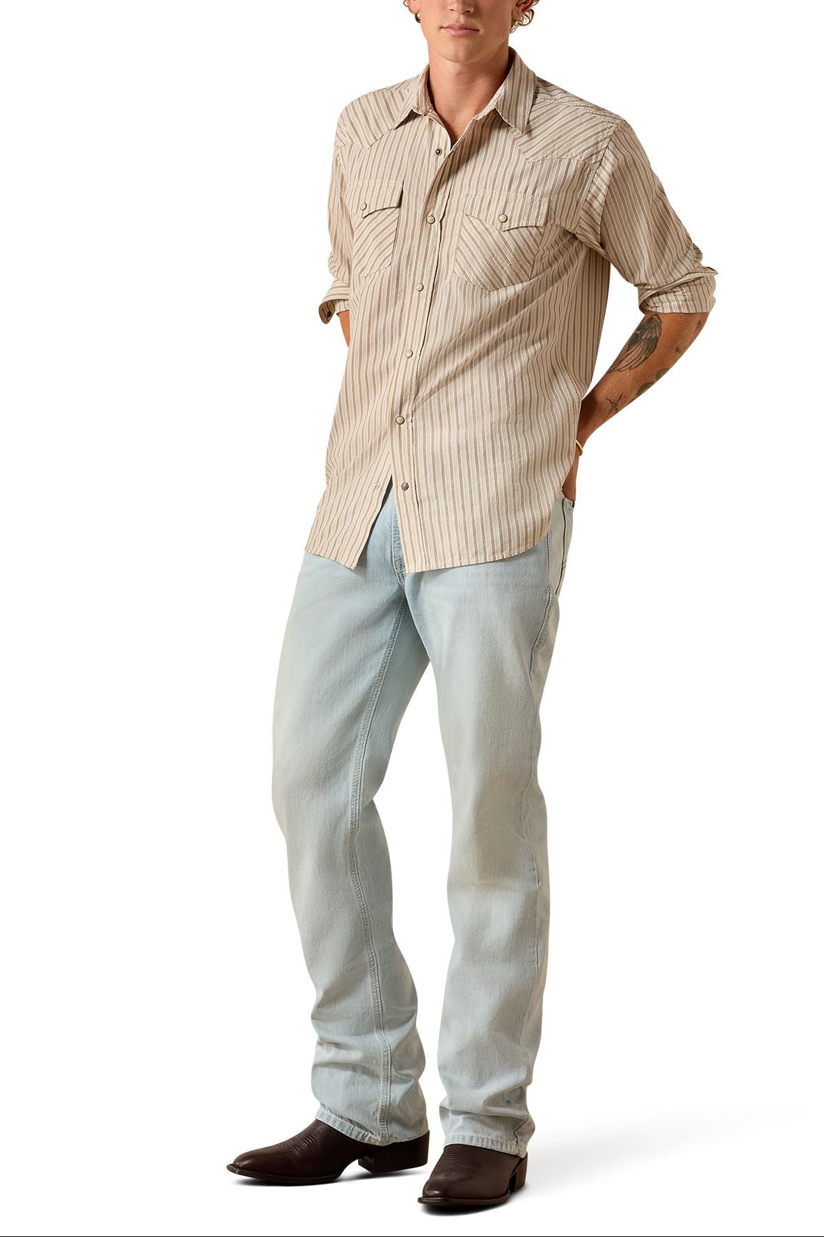 Ariat Mens Retro Hesper Fitted Snap Shirt