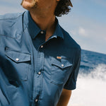 Seager El Ranchero Short sleeve mens athletic moisture wicking Shirt at boltranchstore.com free shipping Seager Saeger