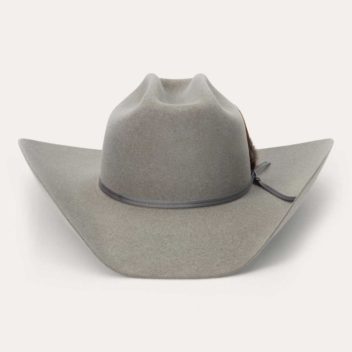 Stetson Falcon 6X Cowboy Hat Stone stone 6X fur felt cowboy hat with medium cattleman crown western clothing Utah SKU SFFLCN344220