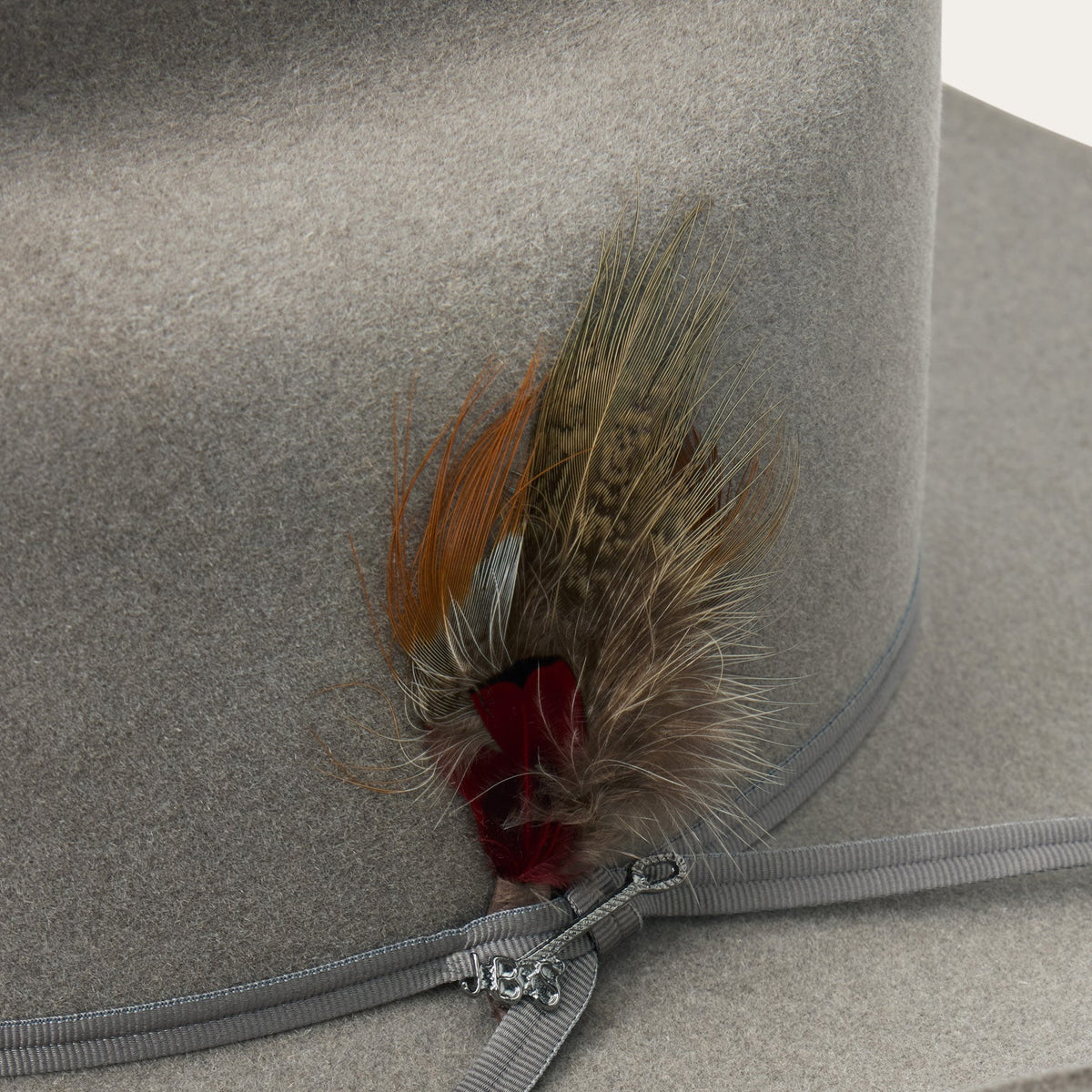 Stetson Falcon 6X Cowboy Hat Stone handmade in Texas from proprietary 6X fur felt