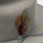 Stetson Falcon 6X Cowboy Hat Stone handmade in Texas from proprietary 6X fur felt