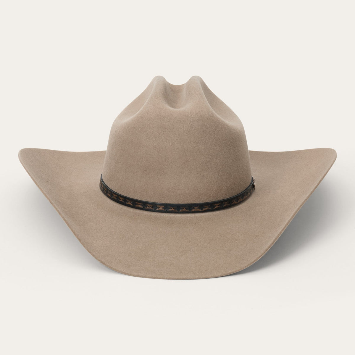 Stetson Medalist Cowboy Hat Sahara sahara tan fur wool blend cowboy hat western clothing Utah SKU SFMEDL7242E5