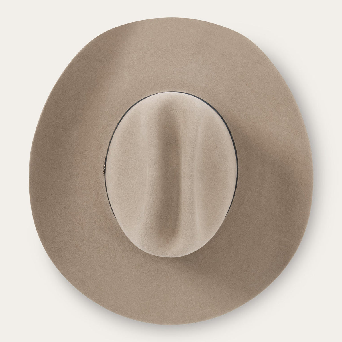 Stetson Medalist Cowboy Hat Sahara full satin liner inside the crown for premium comfort