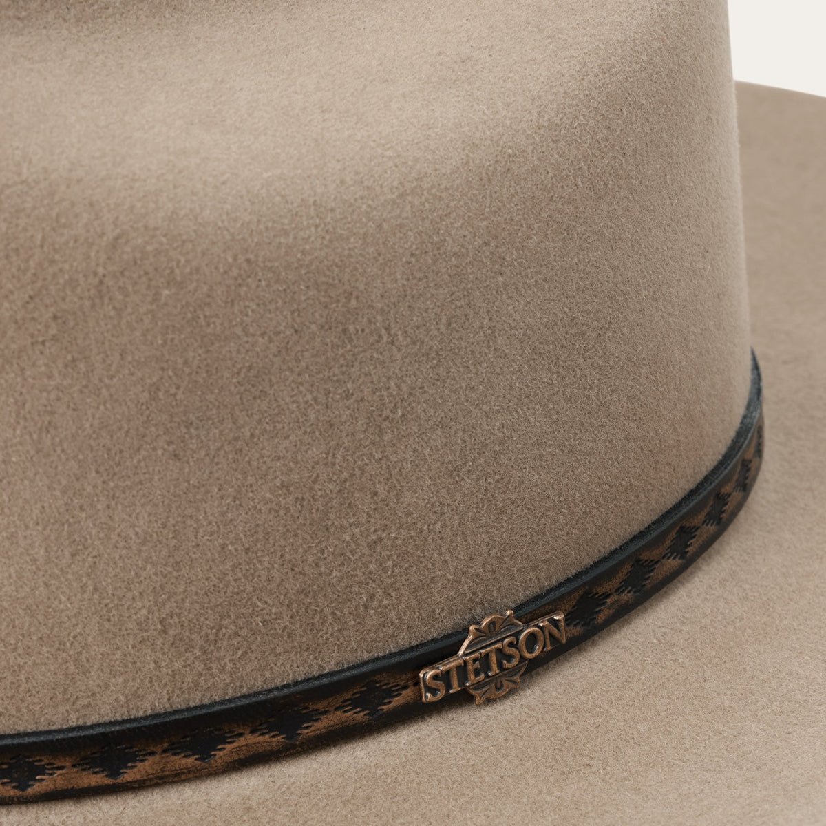 Stetson Medalist Cowboy Hat Sahara handmade in the USA at the Stetson factory in Texas
