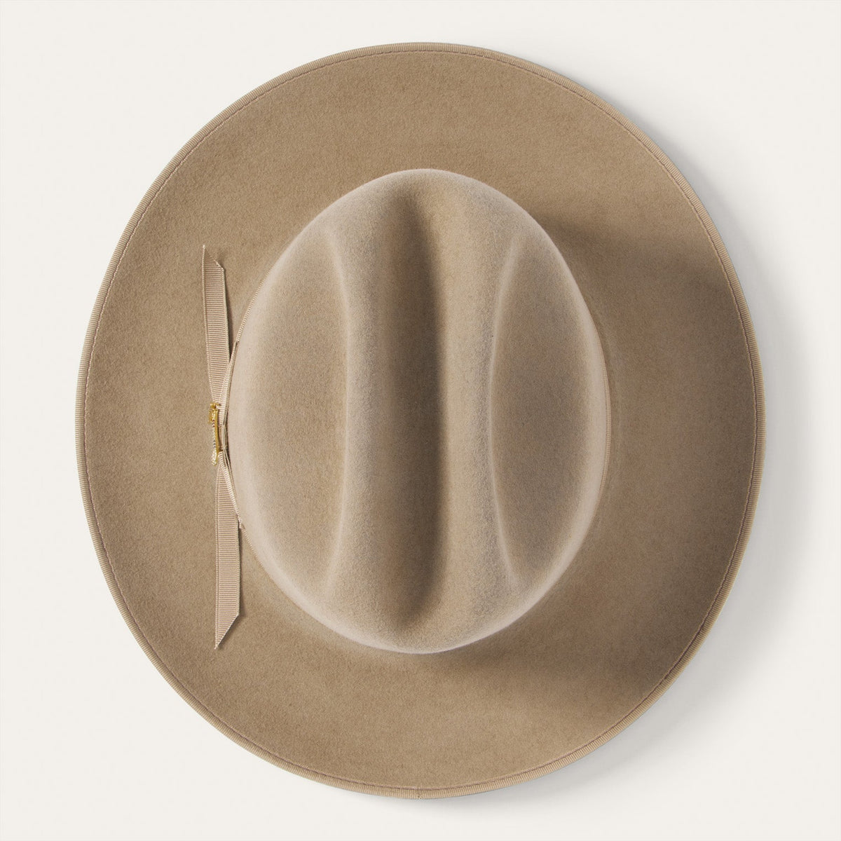 Stetson Open Road 6X USA 250 Edition Fawn red white and blue inset stones on the USA 250 hat pin