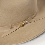 Stetson Open Road 6X USA 250 Edition Fawn handsewn genuine leather sweatband for a comfortable fit