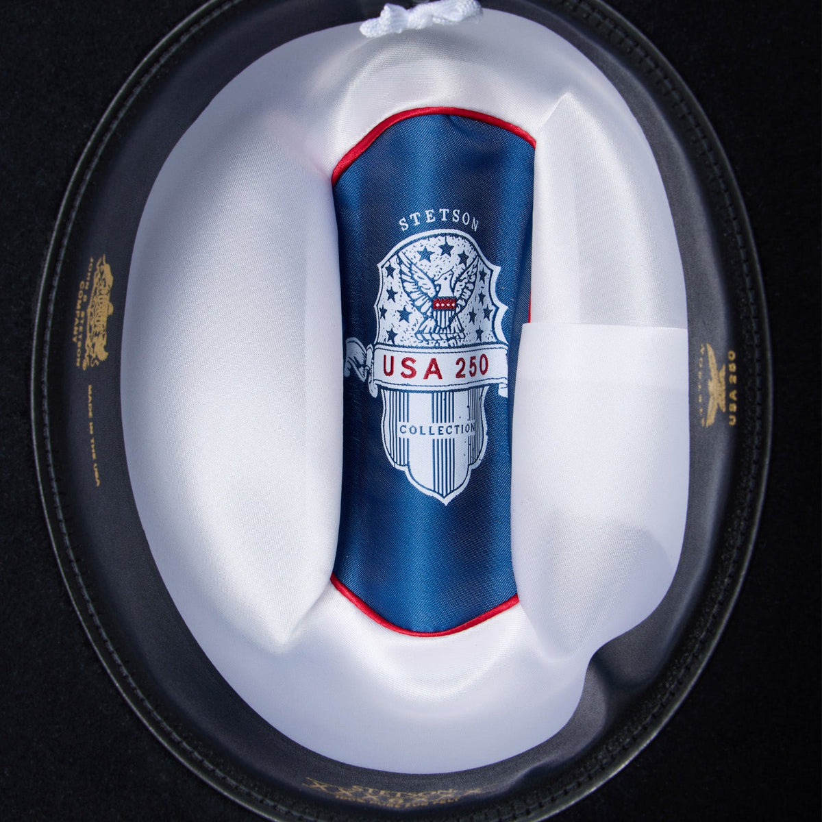 Stetson Skyline 6X USA 250 Edition Black patriotic Stetson collector hat for cowboys and cowgirls