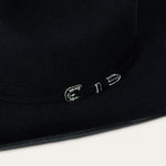 Stetson Skyline 6X USA 250 Edition Black deep black felt with a smooth elegant finish