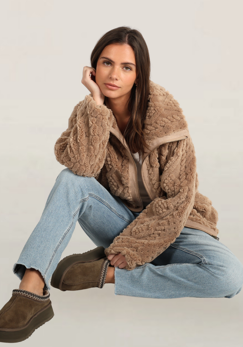 Dylan So Cozy Cable Jacket
