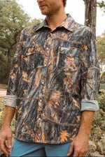 Sendero Confluence Long Sleeve Tech Shirt SPCS623S11 mens breathable outdoor shirt Boltranchstore.com camo real tree camoflauge shirt must get western shirt 