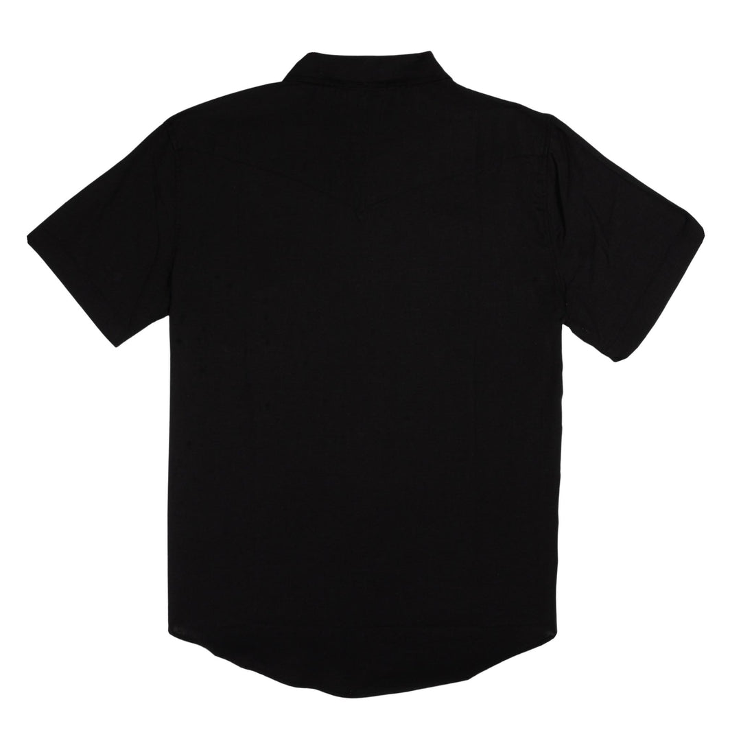 Sendero The Wyatt Pearl Snap Short Sleeve Solid Shirt